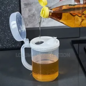 650ml Cooking Oil Dispenser Bottle Plastic Leakproof Kitchen Container