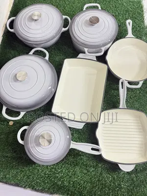 Cast Iron Enamel Kitchenware Set