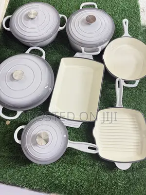 Cast Iron Enamel Kitchenware Set