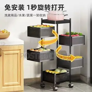 Rotating Kitchen Rack