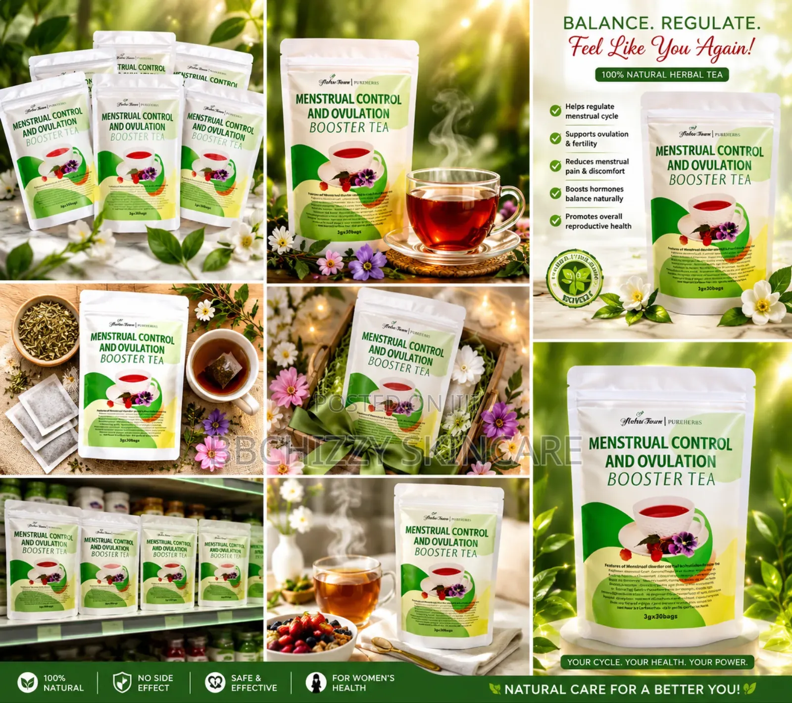 Menstrual Control and Ovulation Tea