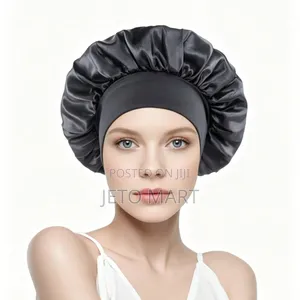 Black Hair Bonnet