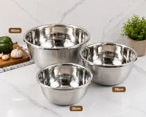 3-Piece Stainless Steel Mixing Bowl Set