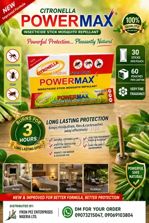 Power Max Mosquito Repellant Stick