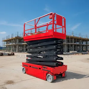 Quality Scissors Lift 10 Meters Battery Moving