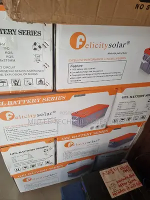 Felicity 200ah Dry Cell Gel Battery