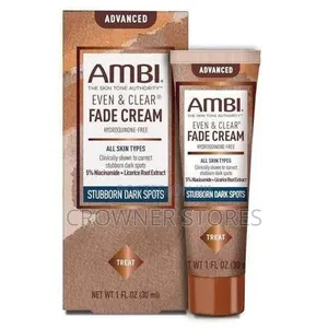 Ambi Even Clear Advanced Fade Cream,Stubborn Dark Spot Corrector