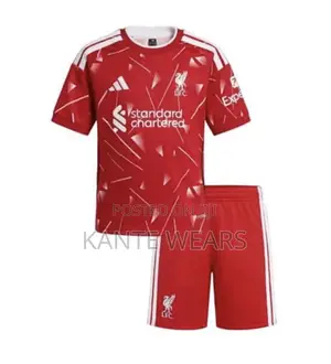 Kids Liverpool 2026/2027 Home Kit Jersey - Top Shorts