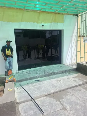 Sensor Automatic Sliding Glass Door Installation