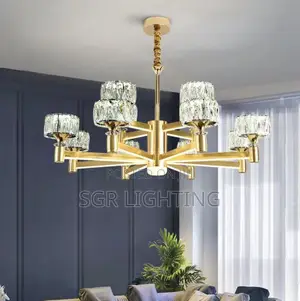 Led Chandelier Atmospheric for Living Room Areas