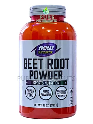 Now Beet Root Powder 9.5g Per Serving for Blood Flow Stamina