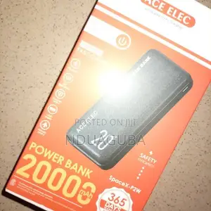Ace Elec 20000mah Ultra Slim Fast Charging Power Bank