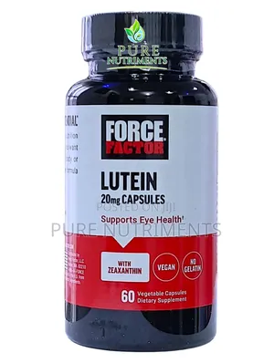 Force Factor Lutein 20mg With Zeaxanthin 60mg_ Clear Vision, Eye