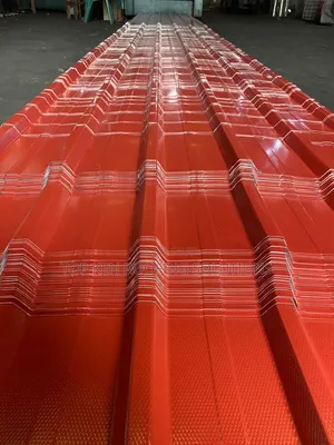0.58 Tc Red Aluminium Roofing Sheets