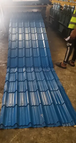 0.55 D/Blue Steptiles Aluminium Roofing Sheets