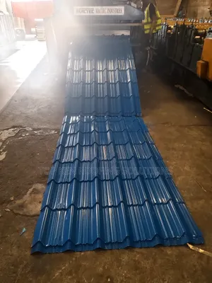 0.55 D/Blue Steptiles Aluminium Roofing Sheets