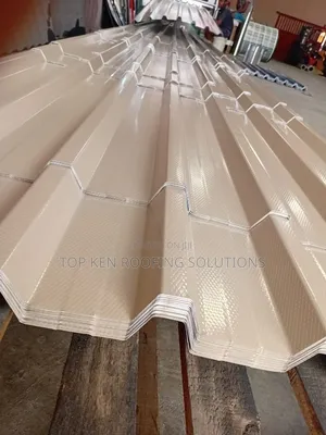 0.65 G/Beige Longspan Aluminium Roofing Sheets
