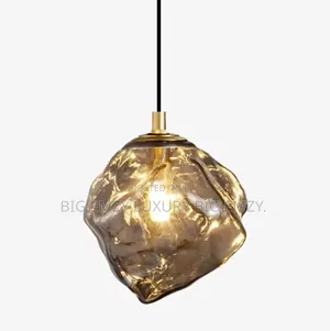 Stone Glass Pendant Lights .