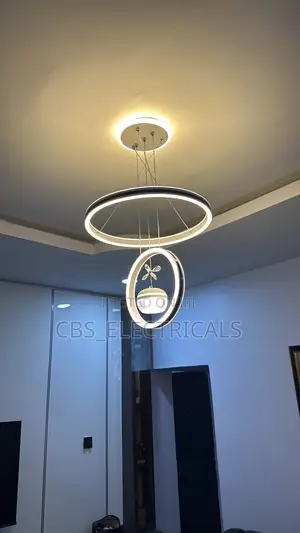 Double-Ring Chandelier