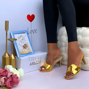 Chic Moderate Heels Slippers Sizes 37 to 43 #Iys