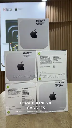 New Desktop Computer Apple Mac Mini M4 Pro 24GB Apple M4 Pro SSD 512GB