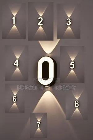 Numbers Led Wall Bracket Light, Quality