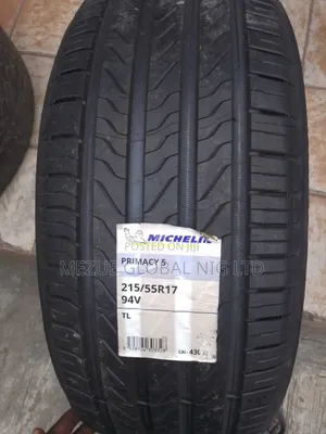 Michelin Tyre215/55/R17 for Toyota Camry 2.4 Etc 