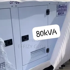 Original Perkins England 80kva Soundproof Diesel Generator 100% Copper