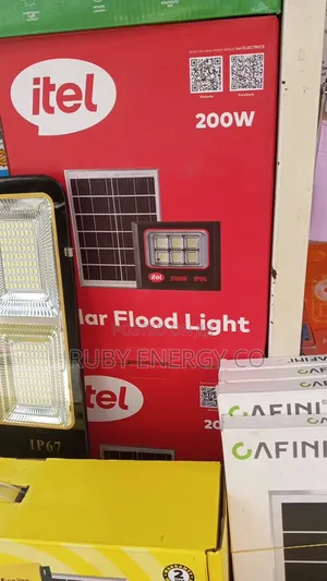 Itel Solar Rechargeable Flood Lights