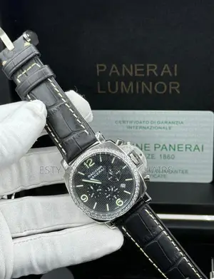 Panerai Luminor Quality Luxury Female Genuine Leather Wristwatch
