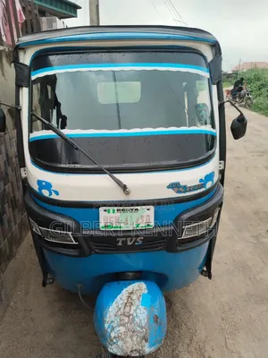 TVS King Deluxe Plus iTouch Start 2024 Blue