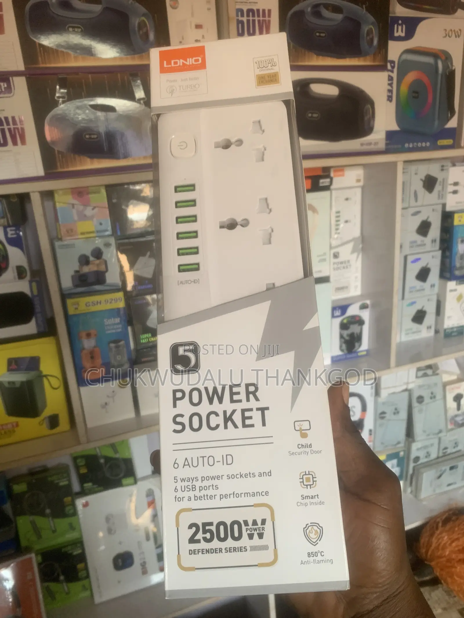 Ldnio 5sockets/6usb Power Socket