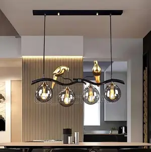 Bird-Themed Pendant Chandelier
