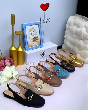 Wide Mouth Sling Back Sandals Shoes Sizes 37 to 43 #Iys