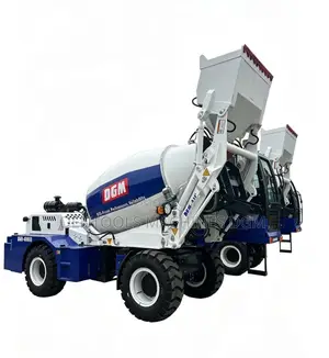 DGM Mobile Self Loader Concrete Mixer Truck 4cubic