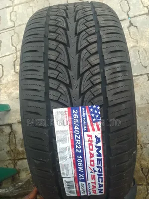 American Road Star Tyre 265/40/22 for Range Rover Sport Etc 
