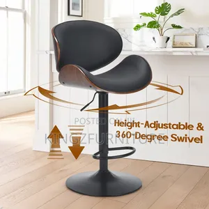 Modern Pu Leather Upholstered Bar Stool