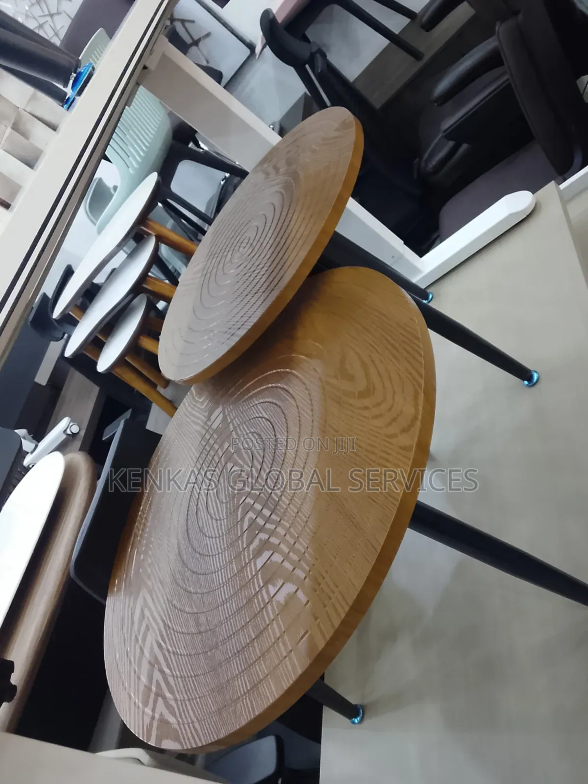 Center Table With Side Stool