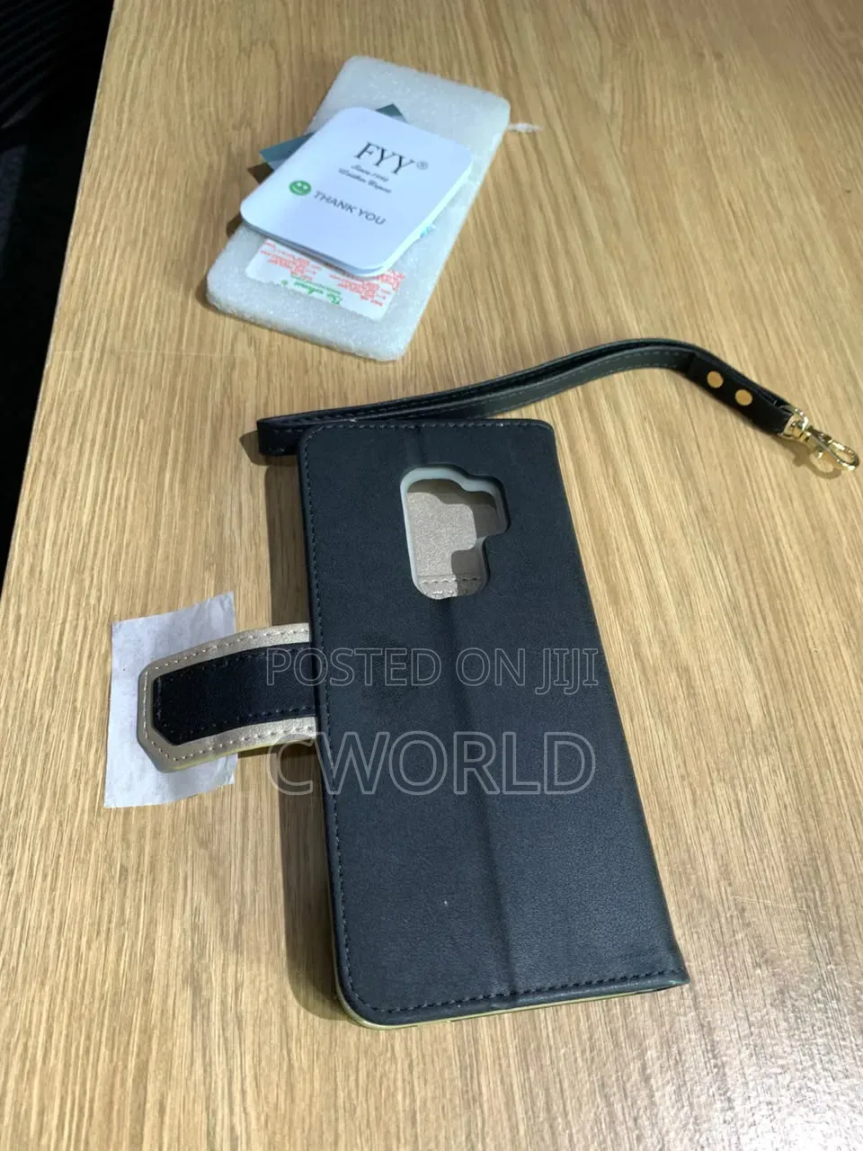 S9 Plus Flip Wallet Case