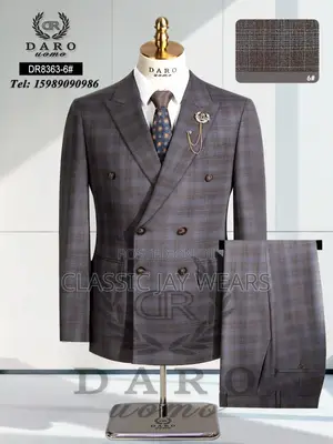 Double Checkers Suit for Men