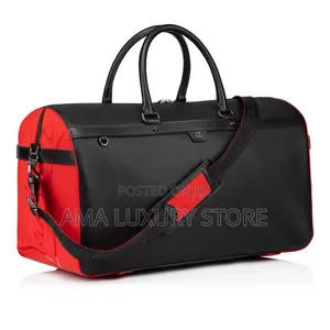 Christian Louboutin Luxury Travel Duffel Bag–Strong, Spacious Stylish