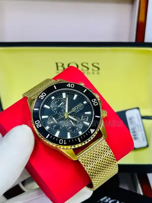 High Quality Luxury Hugo Boss Stainless Steel Wristwatch