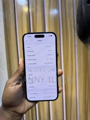 Apple iPhone 15 128 GB Black