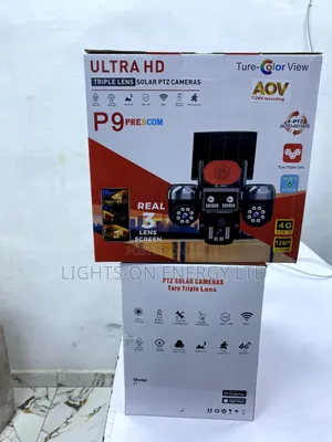 Triple Len P9 Ultra Hd CCTV Camera
