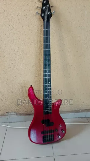 Used Active 5 String Bass Guitar