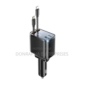 Super Fast Charge 4 in 1 Car Charger
