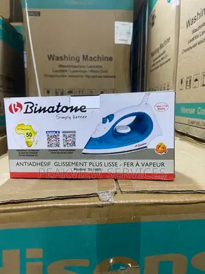 Binatone Si-I605 Steam Iron With Non-Stick Soleplate