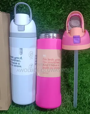 800ml Water Bottle With Straw