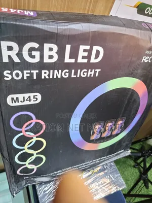 RGB Led Soft Ring Light,Mj45,18 Inches
