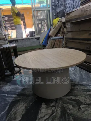 Wooden Top Two in One Center Table